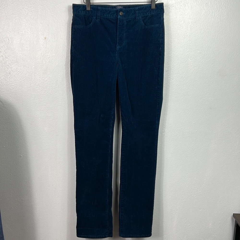 Talbots Heritage Blue Corduroy Jeans 8